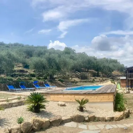 La Casa Di Martina, Con 1 Piscina 1 Piscina Bimbi E Parco Giochi Caramagna Ligure